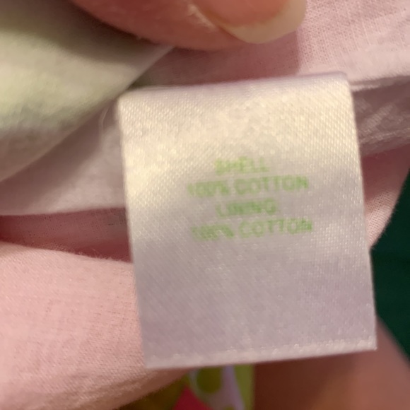 Lilly Pulitzer Strapless Tie Back Mini dress floral size 8 - Picture 10 of 13